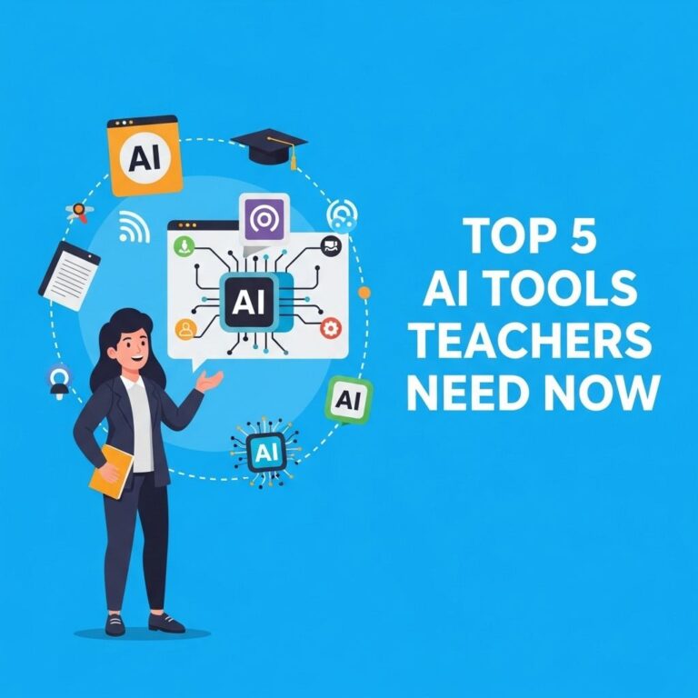 Top 5 Essential AI Tools for Teachers